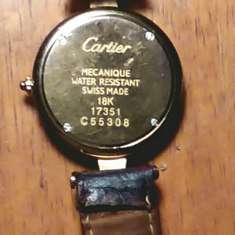Authentic antique Cartier watch - Picture 2 of 3